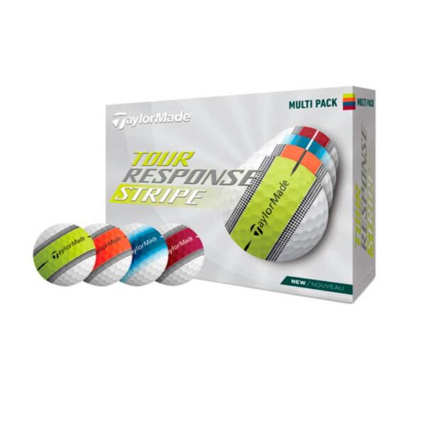 Bajo Par PELOTAS TAYLORMADE TOUR RESPONSE STRIPE / DOCENA PELOTAS TAYLORMADE TOUR RESPONSE STRIPE / DOCENA