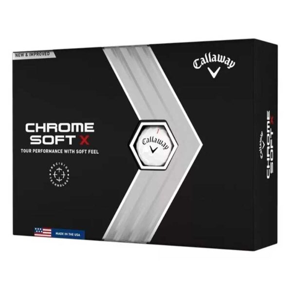Bajo Par PELOTAS CALLAWAY CHROME SOFT X / DOCENA PELOTAS CALLAWAY CHROME SOFT X / DOCENA