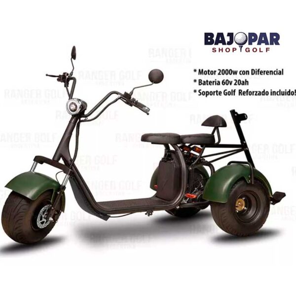 Bajo Par MOTO GOLF TRICICLO RANGERGOLF MOTO GOLF TRICICLO RANGERGOLF