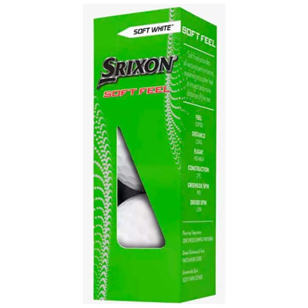 Bajo Par PELOTAS SRIXON SOFT FEEL / x 24 PELOTAS SRIXON SOFT FEEL / x 24